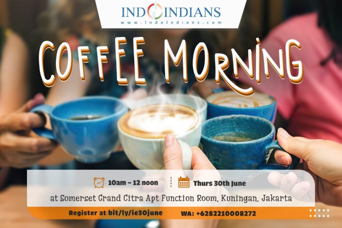 Indoindians Coffee Morning 30 June