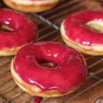 Sweet Donut Recipes, but Still Healthy!: Nutmeg Donuts With Berry Icing