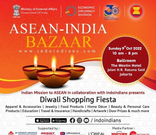ASEAN India Diwali Bazaar at Hotel Westin Oct 9 2022