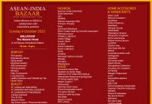 Participating Vendors at ASEAN-India Diwali Bazaar 9th Oct 2022