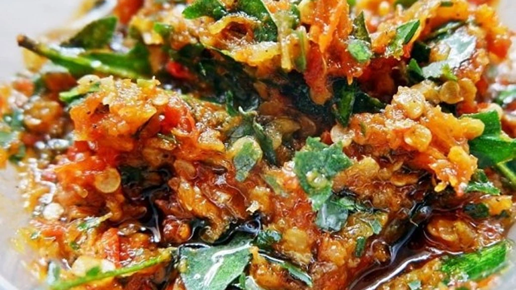 Famous Sambal in Indonesia Sambal Pedas Daun Jeruk