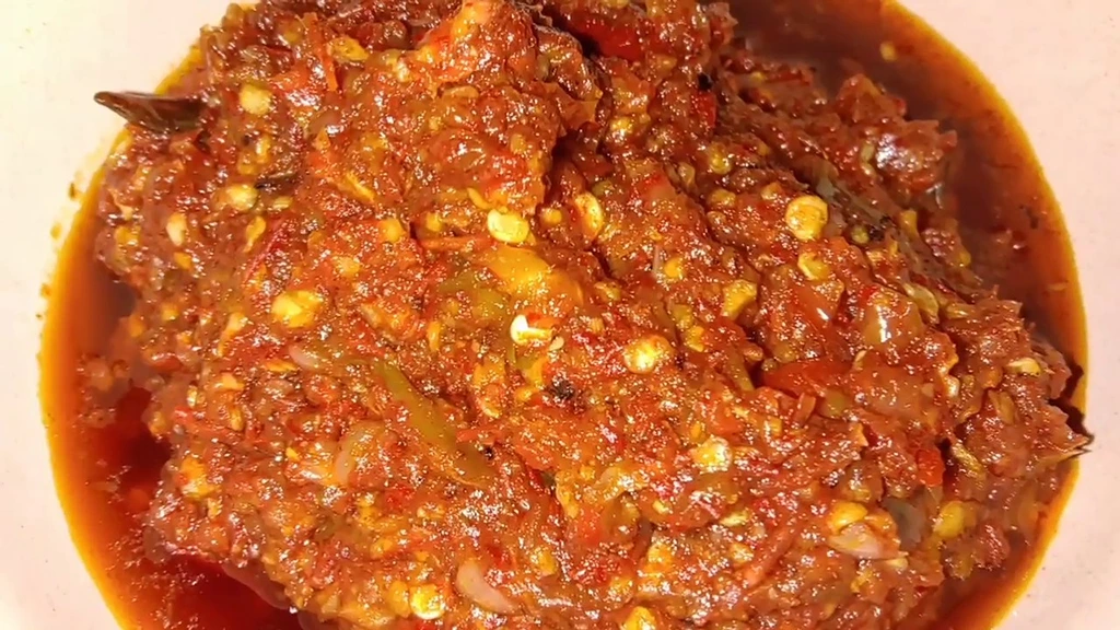 Famous Sambal in Indonesia Sambal Penyet atau Penyetan