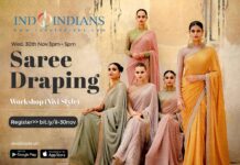 Indoindians Saree Draping Workshop