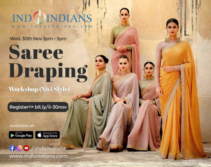 Indoindians Saree Draping Workshop