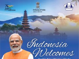 The Indian Community gathering in the honor of Hon’ble Prime Minister of India, Shri Narendra Modi’s visit to Bali, Indonesia.