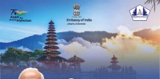 The Indian Community gathering in the honor of Hon’ble Prime Minister of India, Shri Narendra Modi’s visit to Bali, Indonesia.