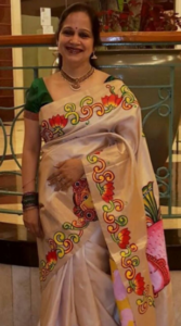 Vasuki Rao, Indoindians saree draping expert