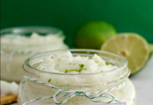 DIY Coconut Lime Mint Sugar Body Scrub