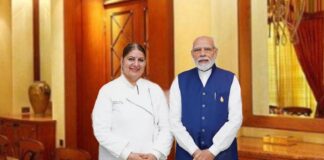 Geetika Sainani Cheffing for Prime Minister Modi in Indonesia