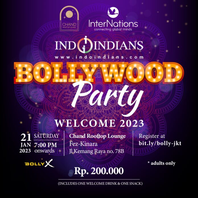 Indoindians Bollywood Party 21 Jan Welcome 2023