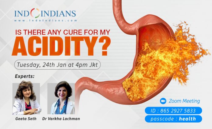 Indoindians Online Event Is there a CURE for ACIDITY