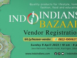 Vendor Registration Indoindians Bazaar 9 April 2023