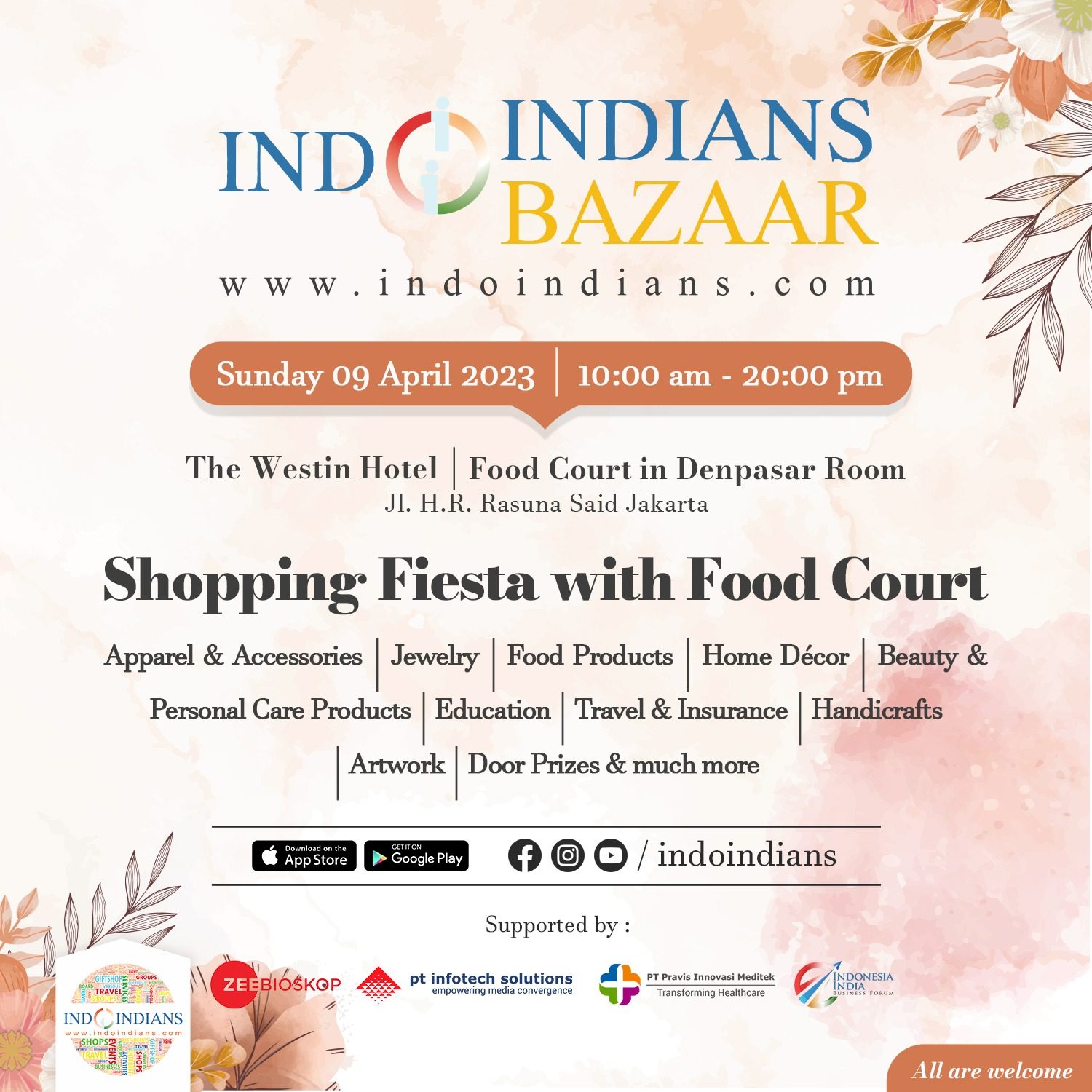 Indoindians Bazaar Sunday 9th April 2023 at Hotel Westin, Jakarta - thumbnail