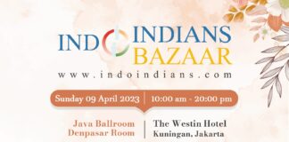 Indoindians Bazaar Sunday 9th April 2023 at Hotel Westin, Jakarta