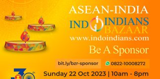 ASEAN-India Bazaar Sponsor Info – Sunday 22 Oct 2023 at The Westin Hotel, Jakarta