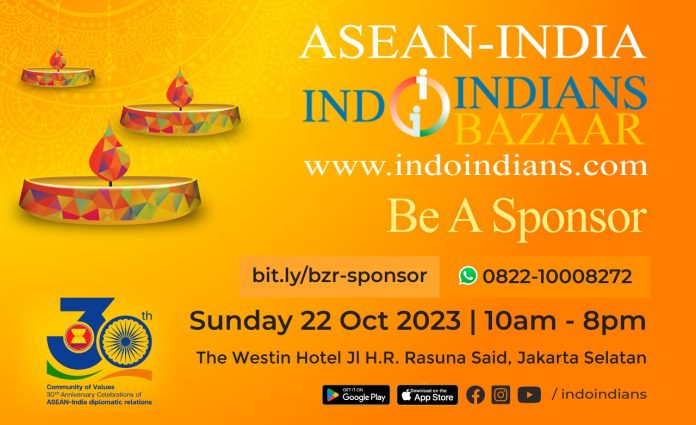 ASEAN-India Bazaar Sponsor Info – Sunday 22 Oct 2023 at The Westin Hotel, Jakarta