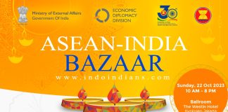 ASEAN-India Bazaar Sunday 22 Oct 2023 at The Westin Hotel, Jakarta