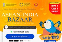 Early Bird Tickets for ASEAN-India Diwali Bazaar Sunday 22nd Oct 2023