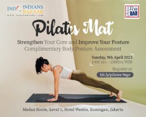 Register for Re Bar Pilates Mat & Complimentary Body Posture Assessment on 9th April