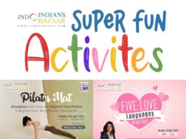 Sign up for Activities at Indoindians Bazaar Sunday 9th April, Hotel Westin, Jakarta