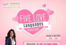 The 5 Love Languages Workshop at Indoindians Bazaar 9th April