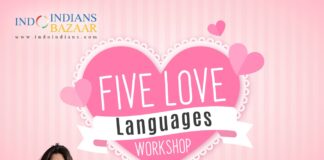 The 5 Love Languages Workshop at Indoindians Bazaar 9th April