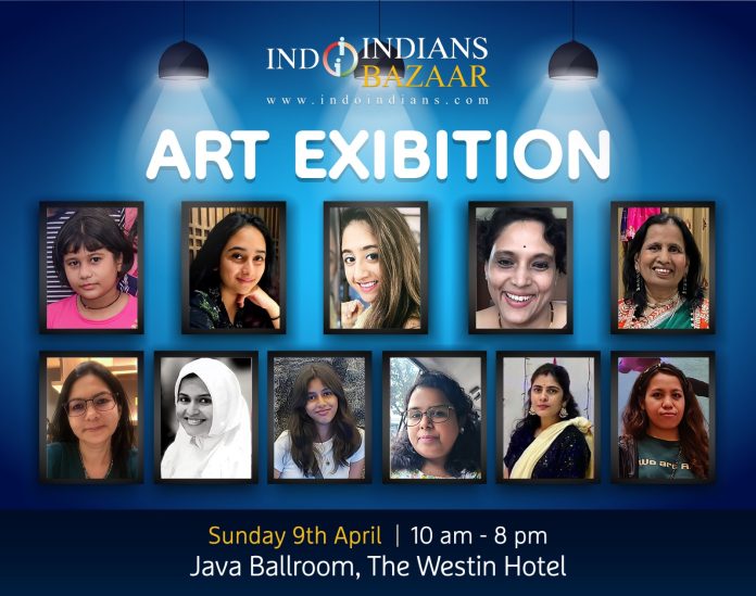 11 Participating Artists at Indoindians Art Exhibition 2023