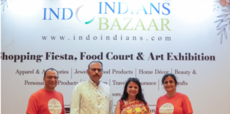 And its a wrap...Indoindians Bazaar 9th April, with Art Exhibition, Food Court and Workshops