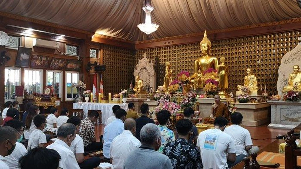 Waisak Celebration Metta Arama Buddhist Temple in Menteng Central Jakarta