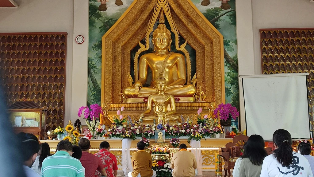 Waisak Celebration Siddharta Temple in Banten