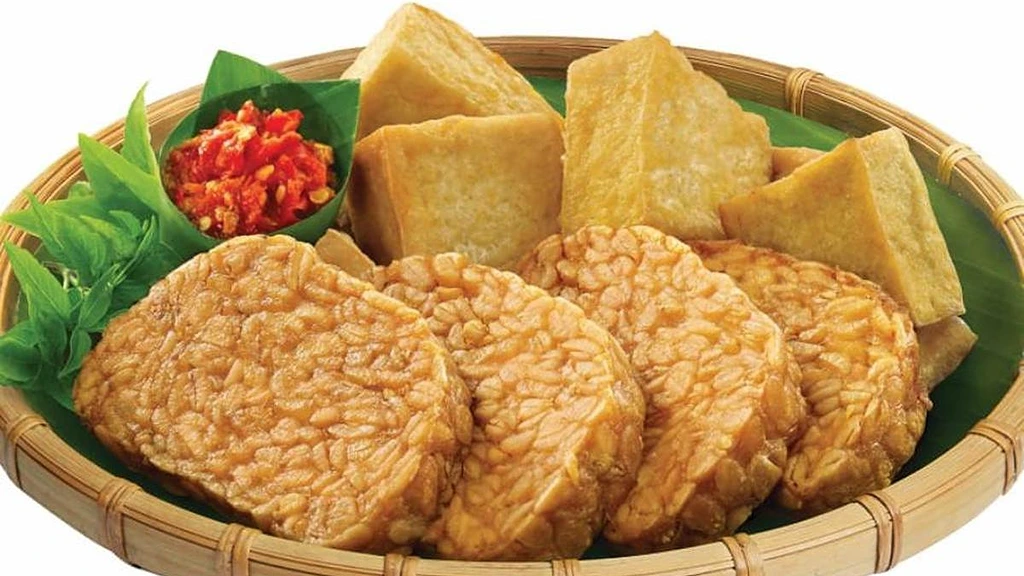 abundance of tempeh tahu tofu dishes in indonesia