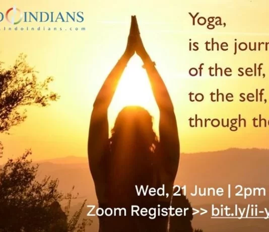 Indoindians Online Event 21st June – Harmony and Balance: Celebrating International Yoga Day Indoindians Weekly Newsletter: Yoga, Being Vegetarian in Indonesia and More...
