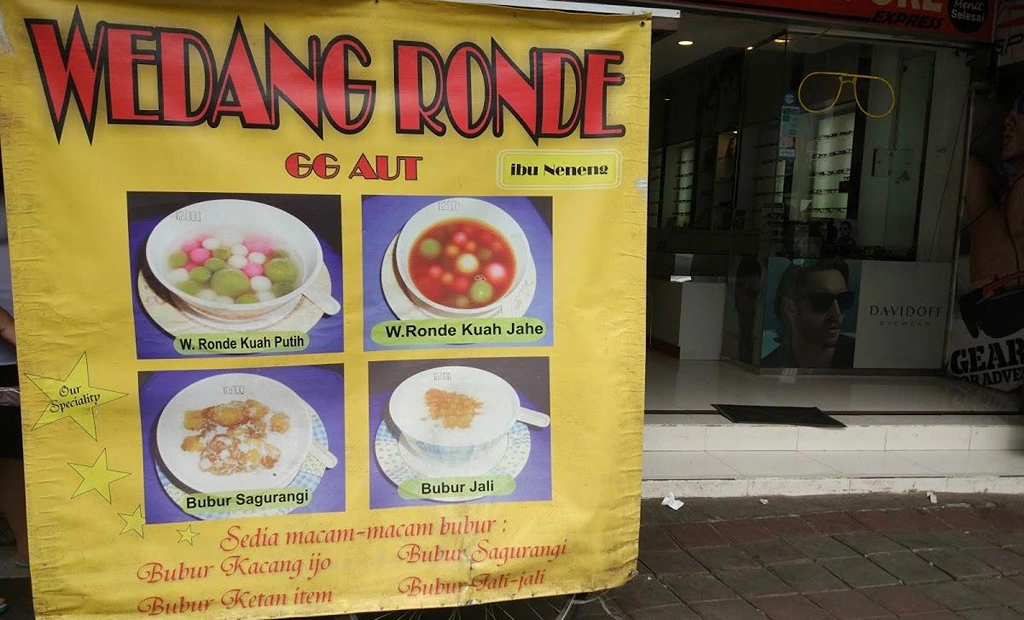 Jokowi's Favorite Dishes in Bogor Wedang Ronde Gang Aut