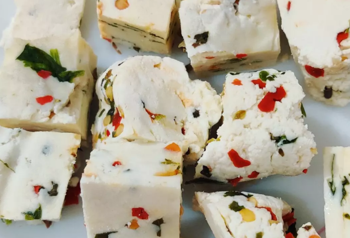 Homemade Paneer with Herbs & Spices