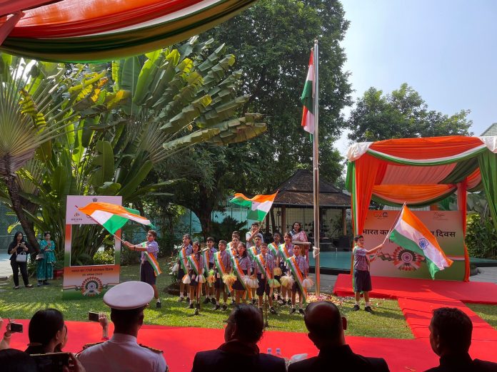 Indians living in Indonesia celebrate 77th Independence Day with joy