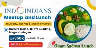 Indoindians Meetup with a very special Onam Sadhya Lunch