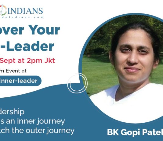 Indoindians Online Event with Brahma Kumari Gopi Patel on Inner Leadership