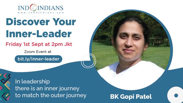 Indoindians Online Event with Brahma Kumari Gopi Patel on Inner Leadership