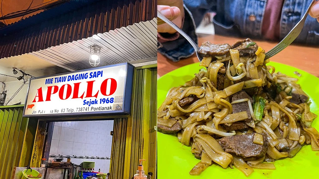 10 Typical Pontianak Culinary Delights You Should Try Mie Tiaw Apollo