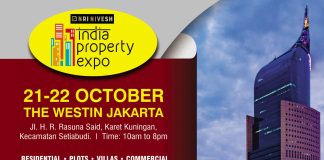 NRI Nivesh India Property Expo in Jakarta Oct 21-22, 2023