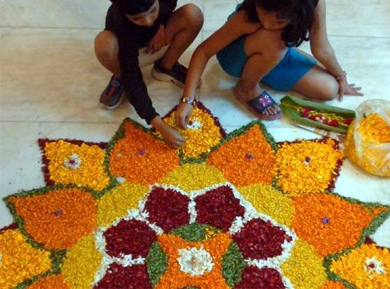 Flower Rangoli