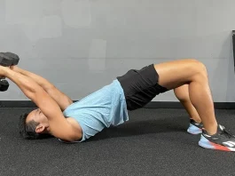 A Rapid 15-Minute Workout Routine You Must Try Glute Bridge Hold With Pullover