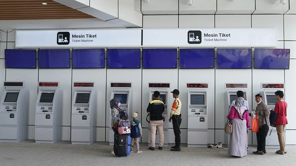 How to Buy Whoosh Fast Train Tickets Vending Machine at Station