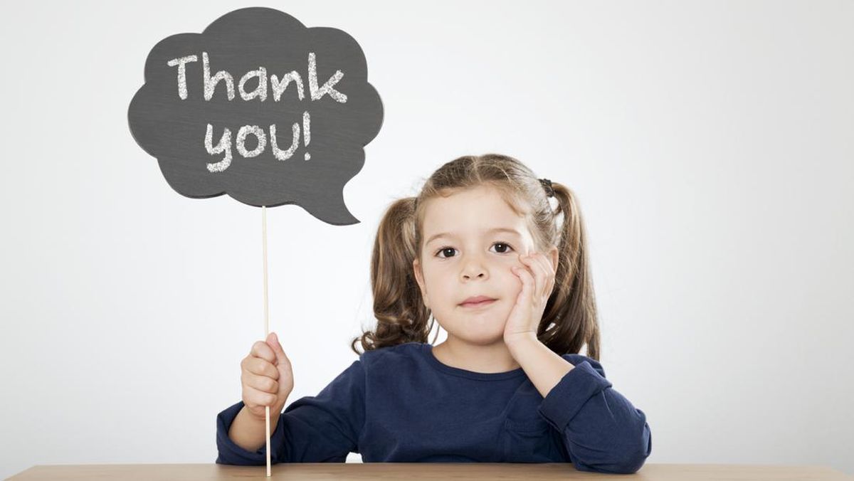 expressing your gratitude by saying Thank You