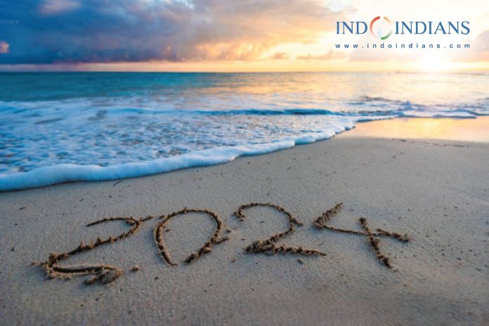 Happy New Year 2024 from Indoindians