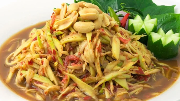 How to Make Fresh and Spicy Thai Style Pickled Mango