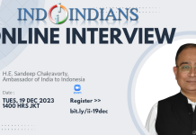 Indoindians Online LIVE Interview with Ambassador Sandeep Chakravorty