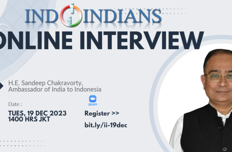 Indoindians Online LIVE Interview with Ambassador Sandeep Chakravorty