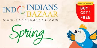 Buy 1 Get 1 - Early Bird Tickets to Indoindians Spring Bazaar 18 February 2024