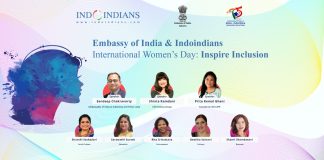 Embassy of India & Indoindians International Women’s Day on 8th March